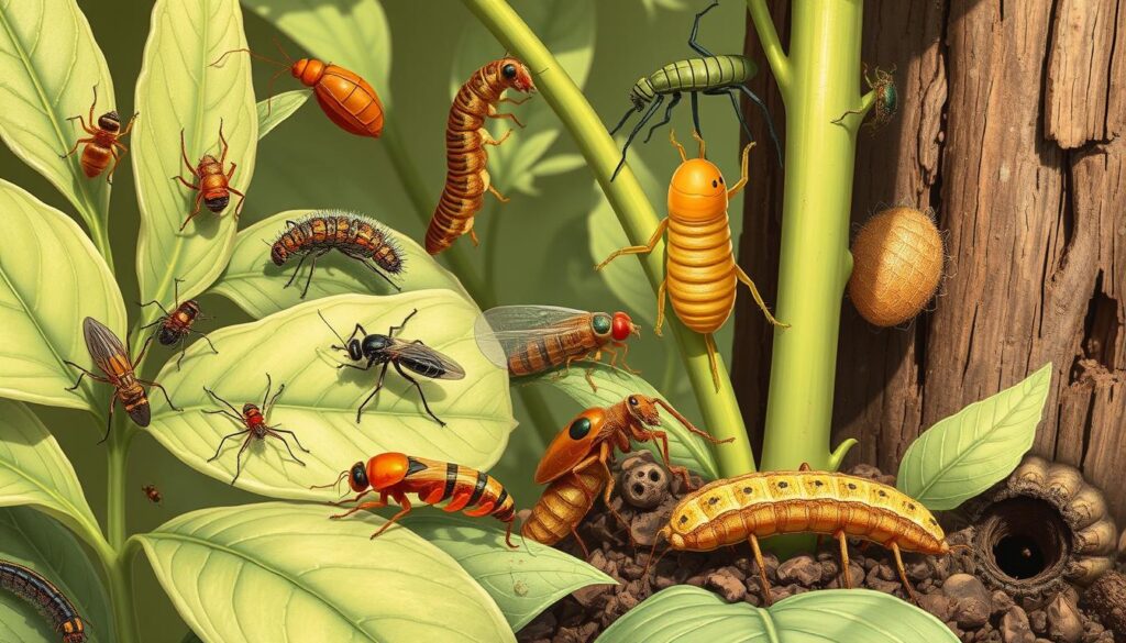 types of plant pests