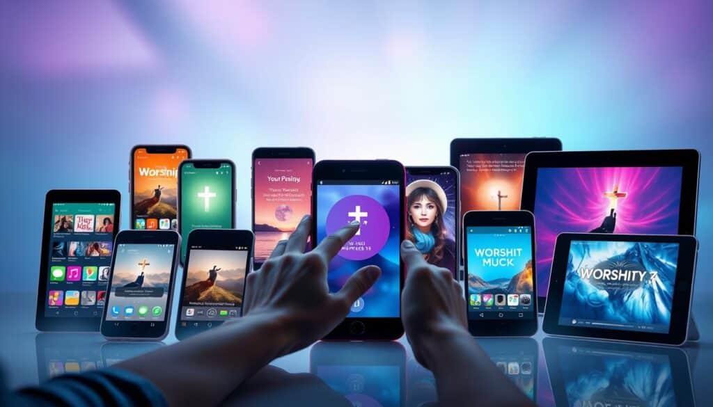 Christian music apps for digital worship