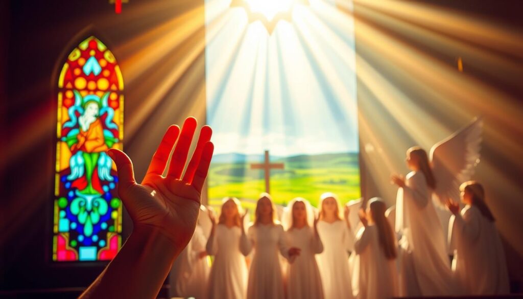 spiritual lyrics in Christian worship