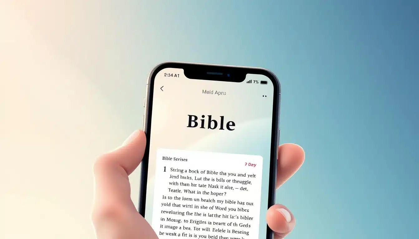Bible app for daily inspiration