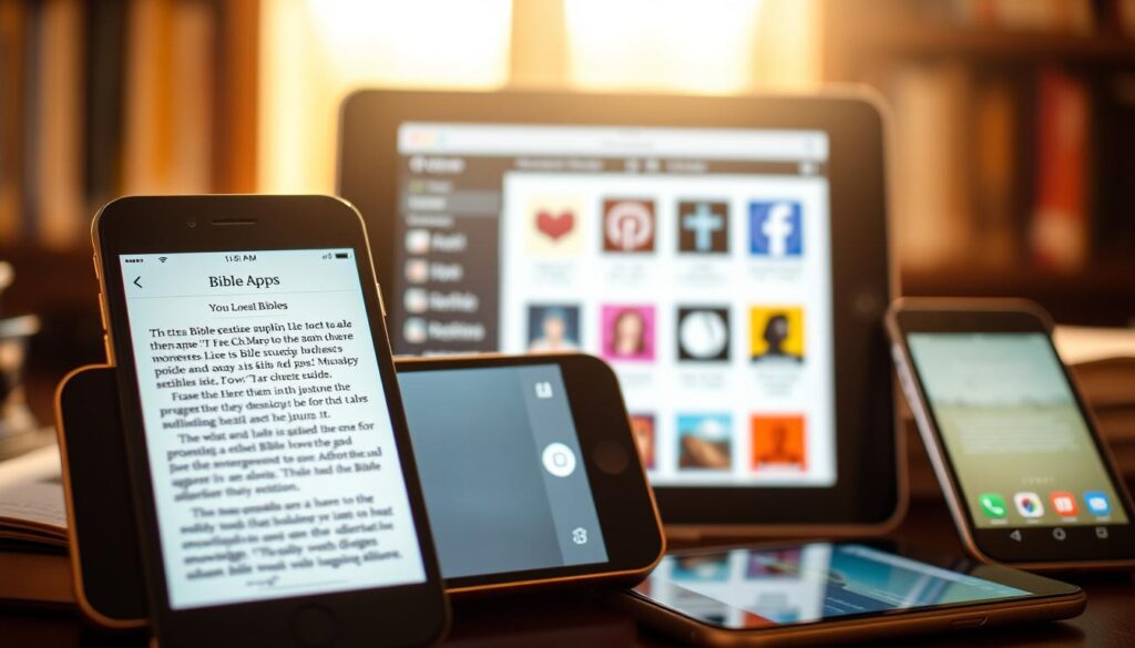Bible apps for mobile scripture reading