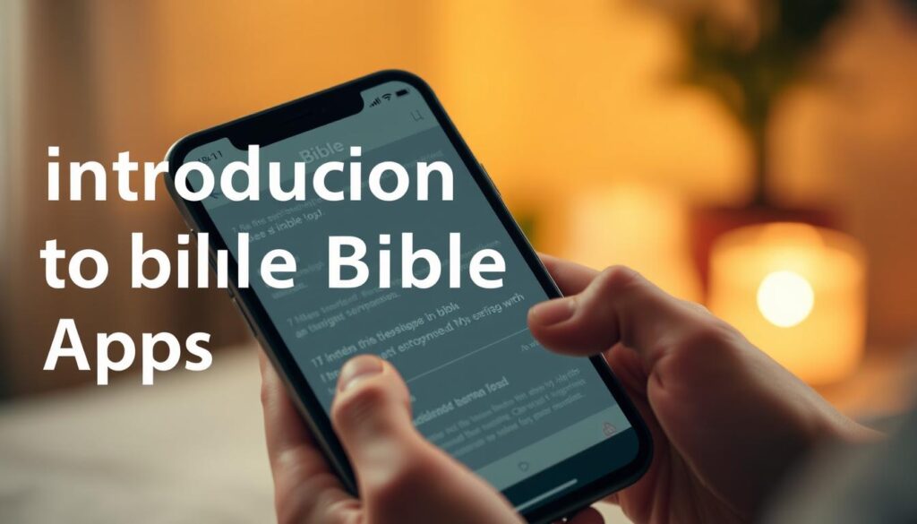 introduction to Bible apps