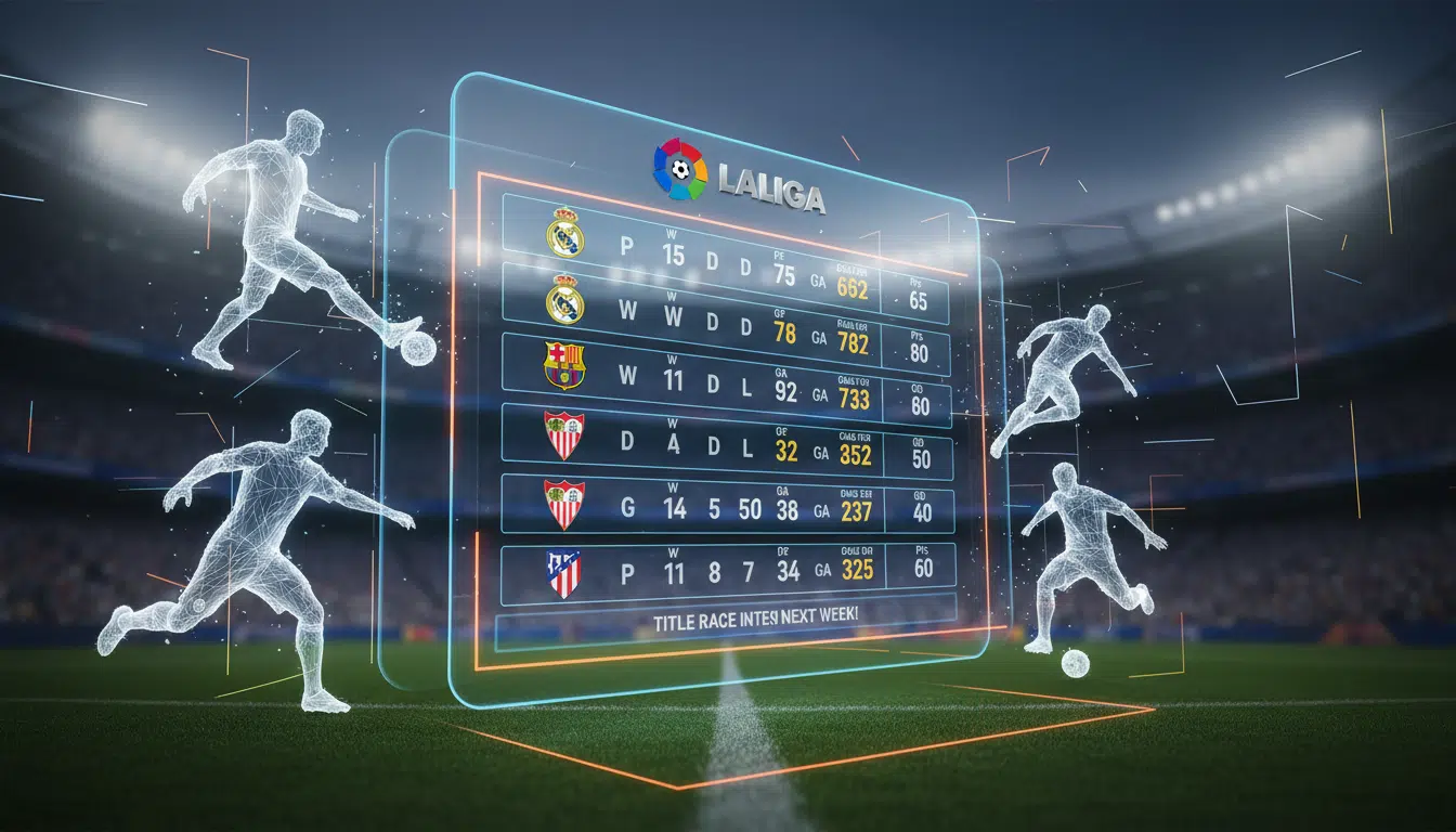 la liga table
