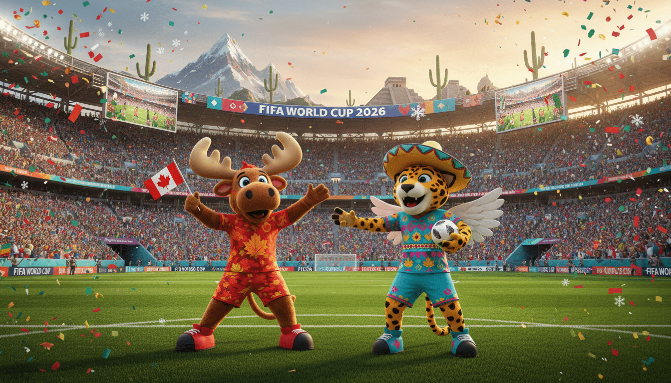 2026 world cup mascots