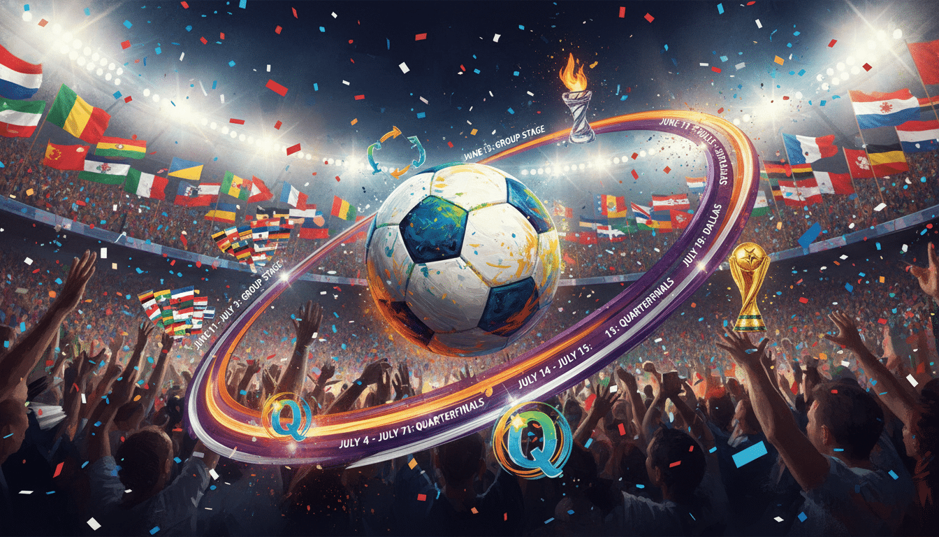 2026 world cup schedule