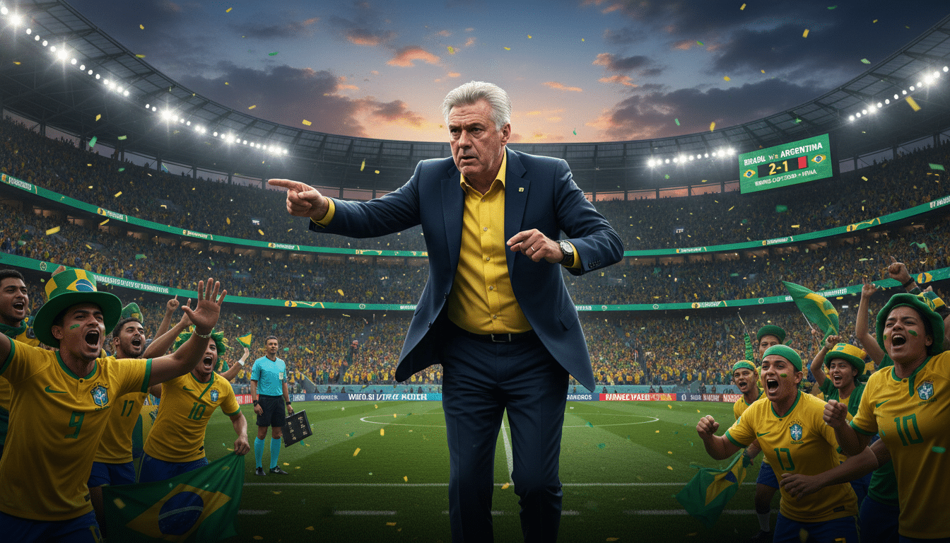 Ancelotti Brazil coach